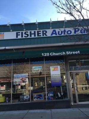 Fisher Auto Parts of Whitinsville -- 120 Church Street, Whitinsville            Storefront