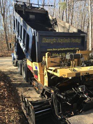 Paving job in Rockville va