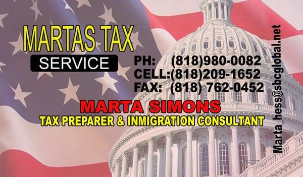 Immigration Legal Assistance, notary and tax preparer North Hollywood, San Fernando Valley in California.