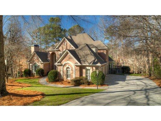 Exquisite home in Roswell's prestigious Sentinel on the River!