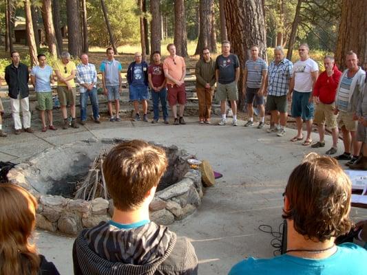 CalComMen Heart Circles
 (every day @ Camp and every 1st Sunday @ 6 in Los Angeles)
 Check https://www.facebook.com/groups/CalComMen/