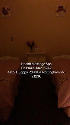 Make an appointment for couples massage