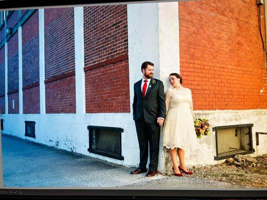 Jason did such an amazing job capturing us on our wedding day. I cannot recommend him enough