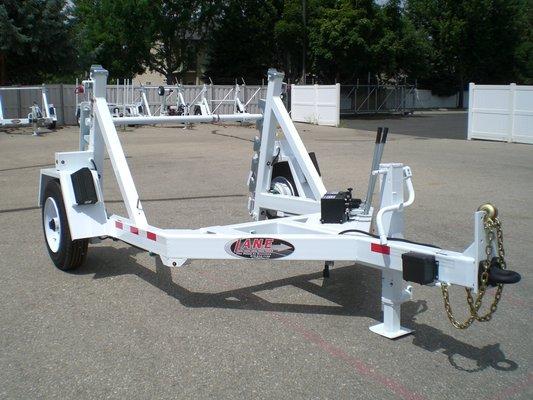 Lane Trailers - Single Reel Trailer - utility equipment