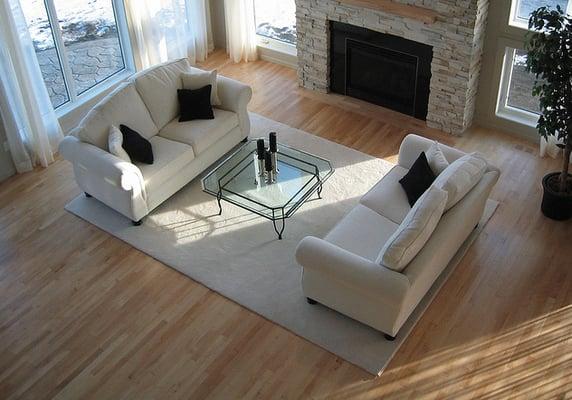 Classic Solid Maple Hardwood Floor