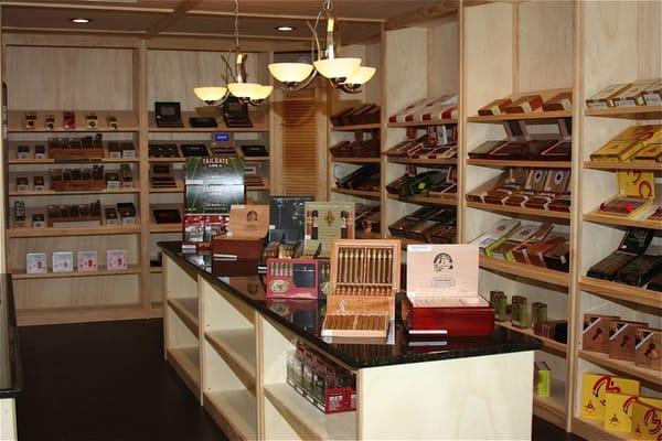 Inside Humidor