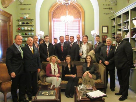 Sen. Richard Burr (R) office, lobbying on healthcare reform