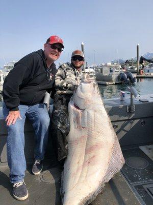 163 lb. Halibut