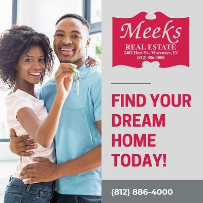 Find your dream home today! (812) 886-4000