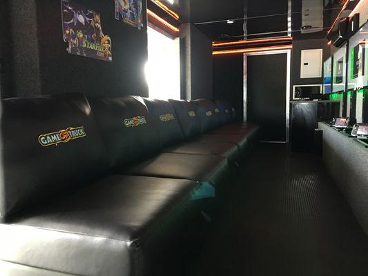 GameTruck Theater Interior