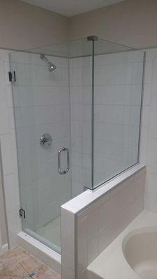 Custom Heavy Glass Shower