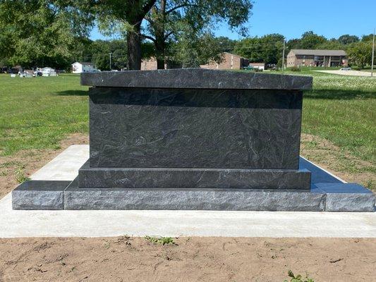 Mausoleum Monuments designed by Norde Memorials in Wausau