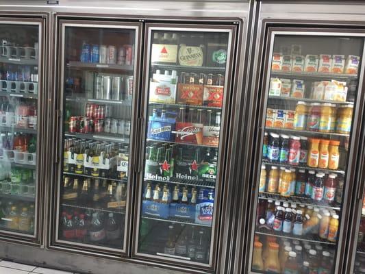 Beer and less healthy beverage options for those of us who don't mind calories and whatever else will kill us