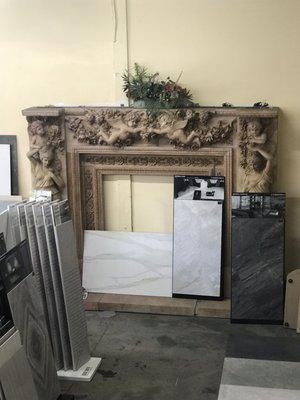 Fireplace vinyl