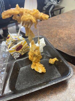 slimy cheeze nuggets