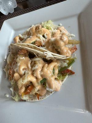 Shrimp tacos