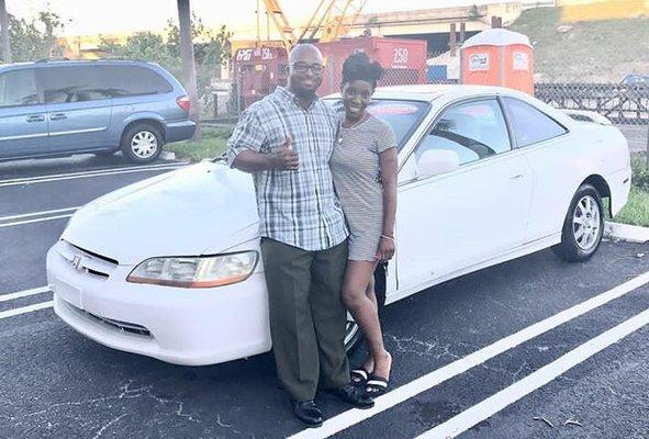 Hard working Mother buys Honda Accord, Never to catch a bus again!