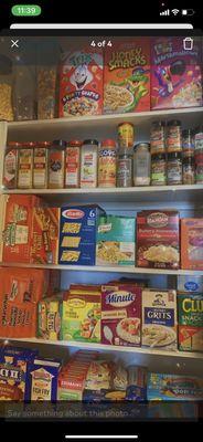 Pantry Cleaning & Reorganization (After)