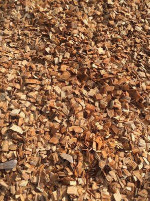 New wood chips.