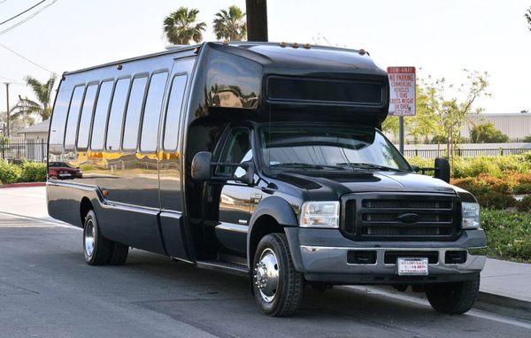 Ford E550 Party Bus Limousine , seats 27.