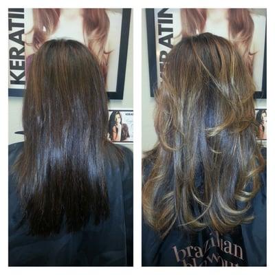 Ombre Highlights.  Schedule online now at schedulicity.com