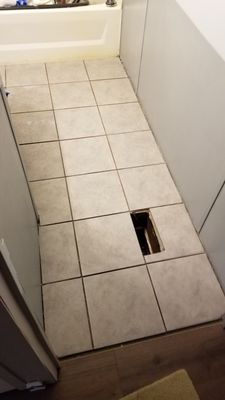 Tile install