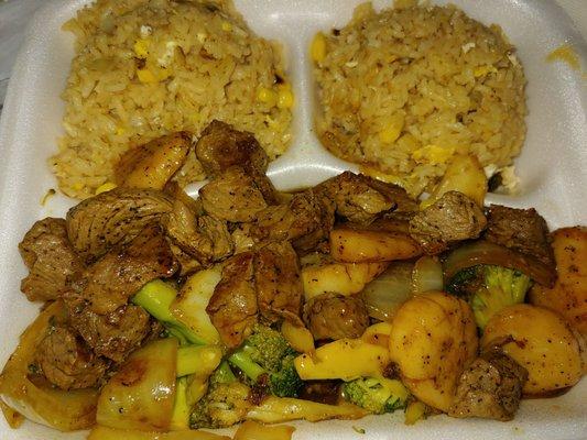 Steak & Shrimp Hibachi