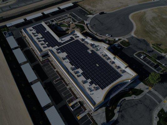 A-C Electric Company's solar installation for Centre for Neuro Skills, Bakersfield, CA.