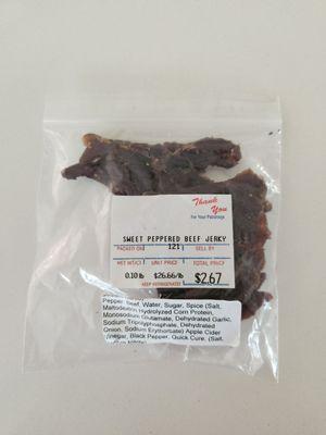 Beef jerky