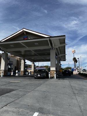 Chevron gas station & carwash