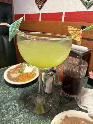 A shared Grande Margarita