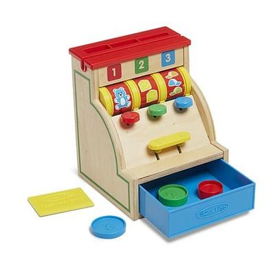 Melissa and Doug wooden cash register