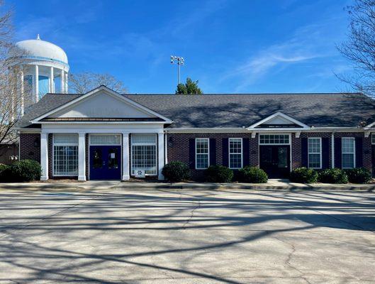 Our beautiful school, conveniently located right off of Bullsboro Road.