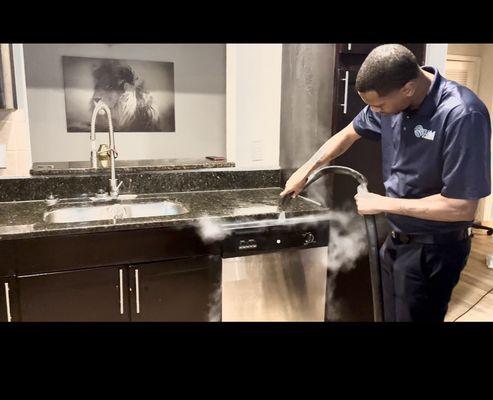 Deep Cleaning Kitchen