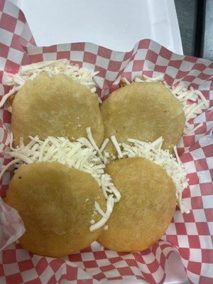 Arepas ( Venezuelan gorditas )