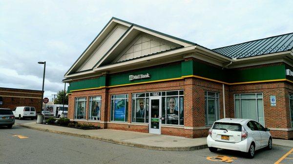 M and T bank.