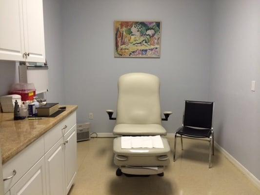 Take seat in one of our newly updated Treatment Chairs!