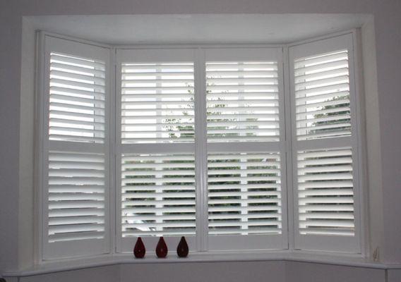 Shutters make an excellent choice for Bay Windows!