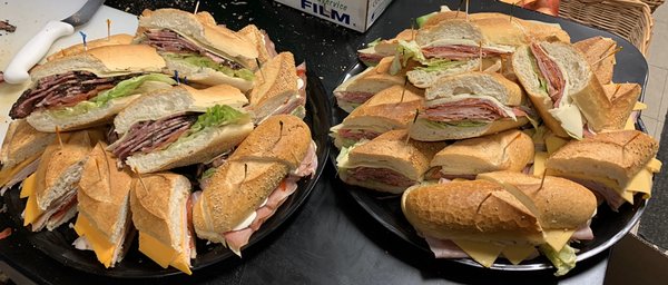 Sandwich platters!