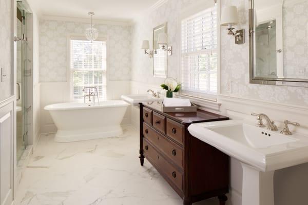 Master Bathroom Remodel, Photo Credit: David Bader