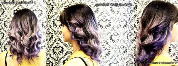 Purple ombre