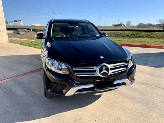 Mercedes water spot removal and ceramic coating #AustinTexas #MobileDetailer #AutoDetailing #PaintCorrection #CeramicCoating