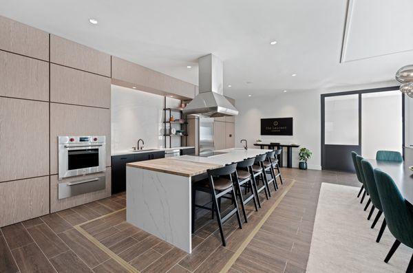 Community Dining Room with kitchen