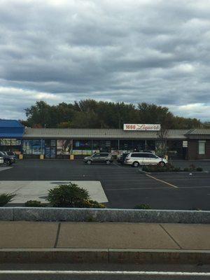 1666 Liquors of Brockton -- 1666 Main Street / Route 28, Junction of Sargent's Way, Brockton Storefront