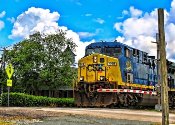 Train Passing Through #13HousePhotography