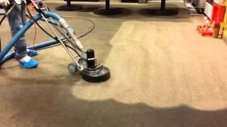 Carpet cleaning with the RotoVac