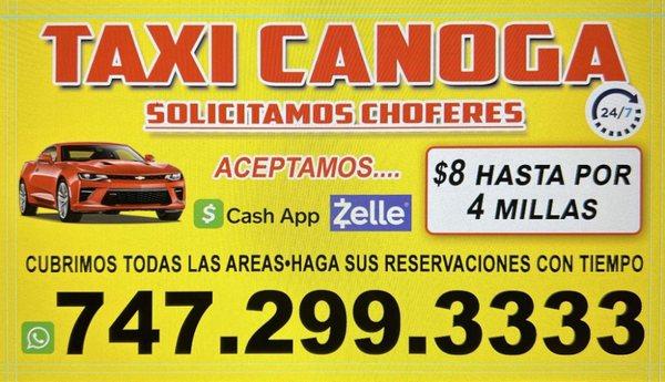 Taxi canoga