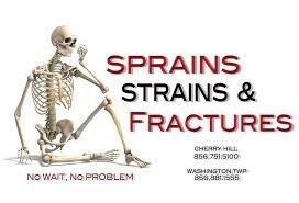 Sprains, Strains & Fractures