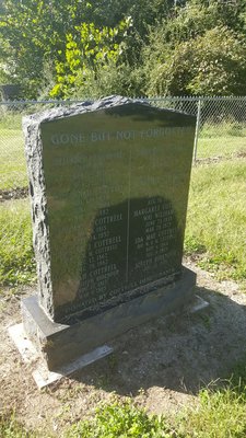 Memorial stone...refer to Mary Lou review.  Very nice tribute in light of circumstances.