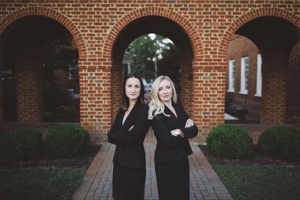 Attorneys Diane Toscano (right) and Molly Bricker (left)